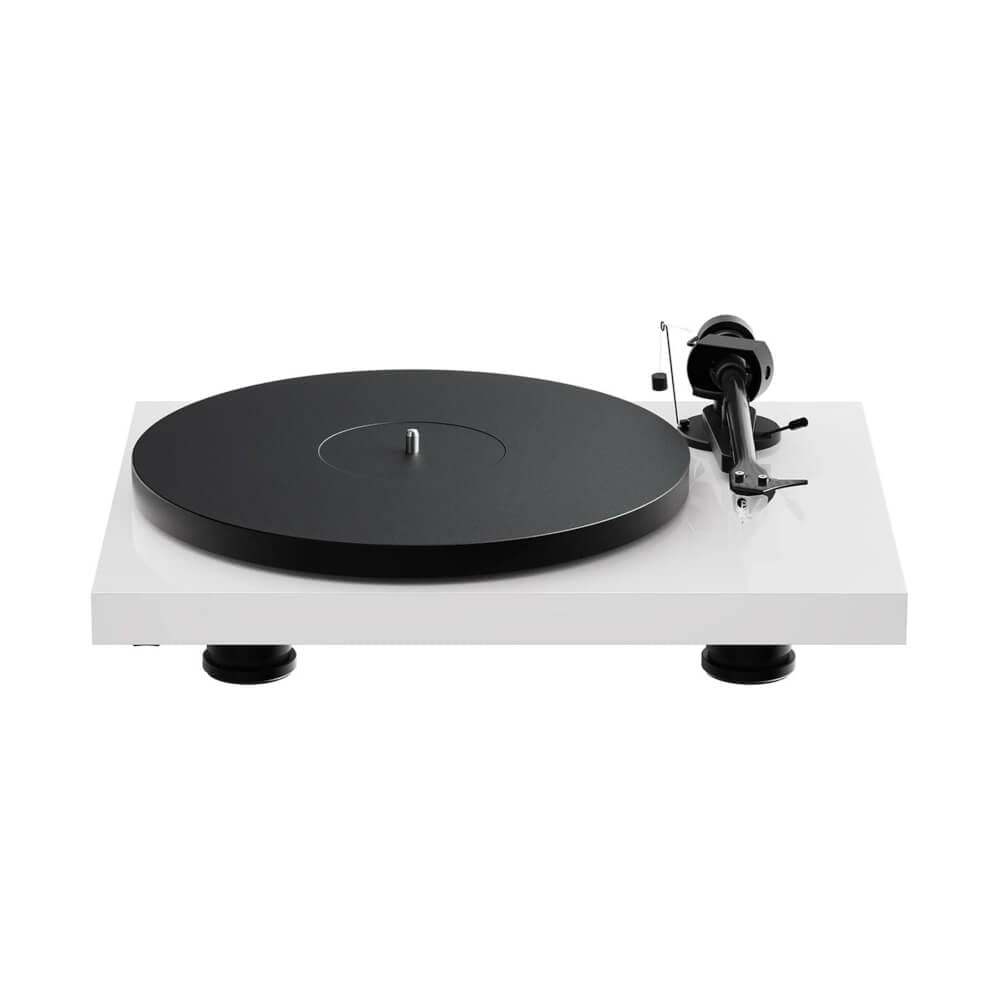 เครื่องเล่นแผ่นเสียง PROJECT : DEBUT CARBON EVO 2 (พร้อมหัวเข็ม PICK IT MM EVO) (HIGH GLOSS WHITE​)